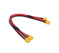 OliRC 2piezas XT60 M a XT60 FM Adaptador Extensión Hembra Macho para RC batería(C152-2)