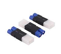 OliRC 3 Piezas sin Cables Conector: Macho EC3 a Hembra Tamiya Lipo Adaptador de batería (C23-3)