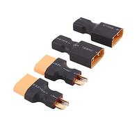 OliRC 4 adaptadores de conector XT90 a T-Plug Deans estilo macho hembra RC (C164-4)