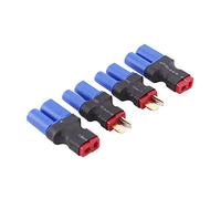 OliRC 4piezas EC5 a T-Plug Deans Style Macho Hembra Conector Adaptador(C82-4)