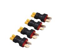 OliRC 4piezas XT30 XT-30 Hembra a Deans Style T-Plug Macho Conector Adaptador(C148-4)