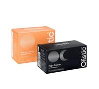 Olistic - Night Booster 28 Viales + Women 28 Viales, Tratamiento Capilar Natural y Vegano para Mujeres, Fortalece, Regenera y Previene la Caída Mientras Duermes y Durante el Día