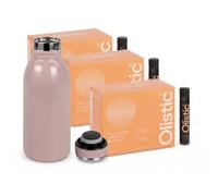 Olistic WOMEN - Pack de 3 x 28 Ampollas + BOTELLA GRATIS, Suplemento Anticaída Cabello para Mujer, Fortalece las Fibras Capilares y Ayuda a Prevenir la Caída de Pelo, Natural, Vegano, Sin Gluten