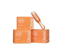 Olistic WOMEN - Pack de 3 x 28 Ampollas + Cepillo, Suplemento Anticaída Cabello para Mujer, Fortalece las Fibras Capilares y Ayuda a Prevenir la Caída de Pelo, Natural, Vegano, Sin Gluten