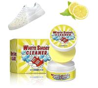 Olite - Limpiador de zapatos blanco, limpiador de zapatos Olite, crema limpiadora de zapatos blanca multiusos sin enjuague con esponja, no necesita agua, Paquete de 1, 100g