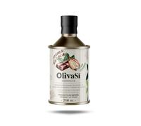 OLIVA SÍ Aceite de Oliva Virgen Extra Aromatizado con Crema de Cacao, Lata 250 ml | Aove Gourmet para postres, fruta, yogur y finishing