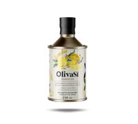 OLIVA SÍ Aceite de Oliva Virgen Extra Aromatizado con Limón, Lata 250 ml | Aove Gourmet para pescado, ensaladas, mariscos y finishing