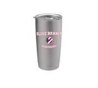 Olive Branch Misisipi (Mississippi) Vaso térmico de acero inoxidable de doble pared