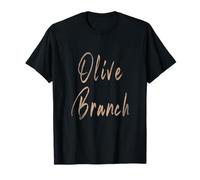 Olive Branch Mississippi Diseño Elegante Vintage Camiseta