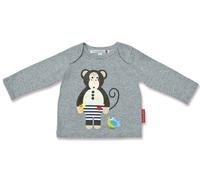 Olive Moss MONK3-& TOP-Camiseta de manga corta, diseño de mono Michael, 12-24 meses, color Gris