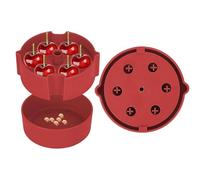 Olive Pitter - 6-in-1 Cherry Stoner Remover | Push Type Cherry Pitter | Dates Pitting Device | 2025 New Quick And Easy Cherry Pitter | Corer Kitchen Gadgets For Fruit Making Jam Jujube Grape Indoor C