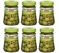 Olive Verdi Snocciolate in Salamoia 6 x 290g aceitunas verdes