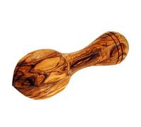 OLIVE WOOD CITRUS FRUIT JUICER SQUEEZER 14cm by Mastro Leonardo - Handmade in Italy (Fruit Press) by Mastro Leonardo