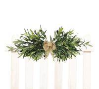 Olive Wreaths for Front Door, 23.62 inch Olive Spring Garland, All-Season Greenery Wreath for Farmhouse Home, Porch & Wall Decor, (Green), 60 cm
