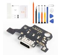 Olivechard Placa de puerto de carga de repuesto para Samsung Galaxy Tab A9 Plus de 11 pulgadas SM-X210 X215 X216 USB C, conector de base de carga, kit de herramientas de reparación incluido