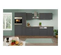 Oliver Composición de cocina Oliver (Ancho: 310 cm, Gris, Con electrodomésticos)