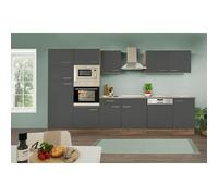 Oliver Composición de cocina Oliver (Ancho: 340 cm, Gris, Con electrodomésticos)