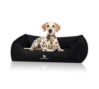 Oliver de Knuffelwuff: cama ergonómica para perros fabricada con tejido Easy Clean, fácil de limpiar y cuidar XL Negro