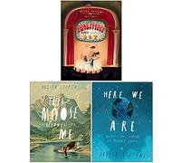 Oliver Jeffers Collection 3 Books Set (The Incredible Book Eating Boy, This Moose Belongs to Me, [Hardcover] Here We Are Notes for Living on Planet Earth)
