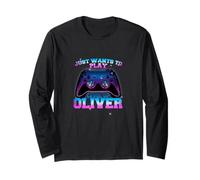 OLIVER - LEVEL UP con controller: SOLO QUIERE JUGAR Manga Larga
