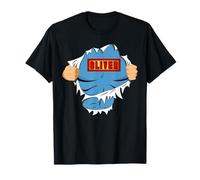 Oliver Name Superhero Gift for Boys Named Oliver Camiseta