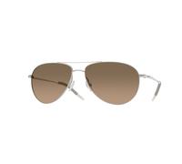 Oliver Peoples Hombre Oliver Peoples OV1002S BENEDICT 5036GN Gafas de sol Metal Plata Marrón Piloto Polarizado