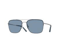 Oliver Peoples Hombre Oliver Peoples OV1343S R-2 506380 Gafas de sol Metal Plata Azul Piloto Normal