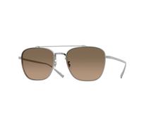 Oliver Peoples Hombre Oliver Peoples OV1349ST AVISON 5036GN Gafas de sol Titanio Plata Marrón Piloto Polarizado