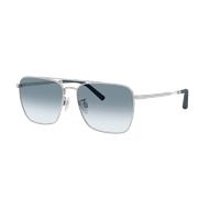 Oliver Peoples Hombre Sunglass OV1362S R-15 - Color del Marco: Plata Cepillado, Color de la Lente: Degradado cielo lavado que se oscurece