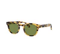 Oliver Peoples Hombre Sunglass OV5471SU Sheldrake 1950 - Color del Marco: YTB, Color de la Lente: Verde C