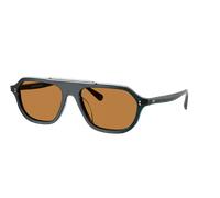 Oliver Peoples Hombre Sunglass OV5613SU Estin - Color del Marco: Verde azulado de medianoche, Color de la Lente: Coñac