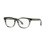 Oliver Peoples Mujer Oliver Peoples OV5457U HILDIE 1705 Monturas ópticas Acetato Verde Transparente Pillow Normal