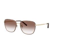 Oliver Peoples Mujer Sunglass OV1378S R-18 - Color del Marco: Dorado satinado / Caoba oscuro, Color de la Lente: Degradado Tierra