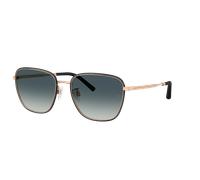 Oliver Peoples Mujer Sunglass OV1378S R-18 - Color del Marco: Negro / Oro rosa, Color de la Lente: Gris Degradado