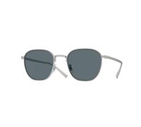 Oliver Peoples Unisex Oliver Peoples OV1329ST RYNN 50363R Gafas de sol Titanio Plata Azul Cuadrada Polarizado