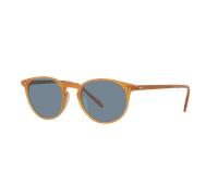 Oliver Peoples Unisex Oliver Peoples OV5004SU Riley Sun 169956 Gafas de sol Acetato Marrón Azul Pantos Normal