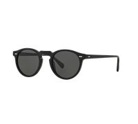 Oliver Peoples Unisex Oliver Peoples OV5217S GREGORY PECK SUN 1031P2 Gafas de sol Acetato Negro Gris Pantos Polarizado