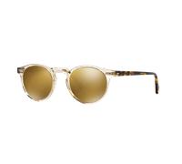 Oliver Peoples Unisex Oliver Peoples OV5217S GREGORY PECK SUN 1485W4 Gafas de sol Acetato Marrón Marrón Pantos Espejo