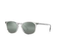 Oliver Peoples Unisex Oliver Peoples OV5298SU FINLEY ESQ. SUN (U) 166941 Gafas de sol Acetato Negro Plata Redonda Normal
