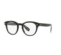 Oliver Peoples Unisex Oliver Peoples OV5413U CARY GRANT 1492 Monturas ópticas Acetato Negro Transparente Redonda Normal