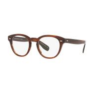 Oliver Peoples Unisex Oliver Peoples OV5413U CARY GRANT 1679 Monturas ópticas Acetato Tortuga Transparente Redonda Normal