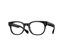 Oliver Peoples Unisex Oliver Peoples OV5545U AFTON 1731 Monturas ópticas Acetato Negro Transparente Cuadrada Normal