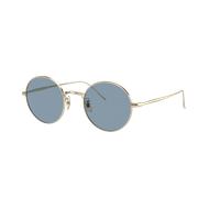 Oliver Peoples Unisex Sunglass OV1293ST G. Ponti-3 - Color del Marco: Dorado suave, Color de la Lente: Cobalto