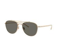 Oliver Peoples Unisex Sunglass OV1335ST Rivetti - Color del Marco: Oro, Color de la Lente: Carbon Grey
