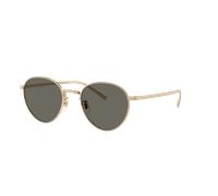 Oliver Peoples Unisex Sunglass OV1336ST Rhydian - Color del Marco: Oro, Color de la Lente: Carbon Grey