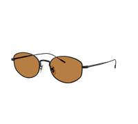 Oliver Peoples Unisex Sunglass OV1347ST Estra - Color del Marco: Negro Mate, Color de la Lente: Coñac