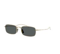 Oliver Peoples Unisex Sunglass OV1364ST TK-14 - Color del Marco: Oro, Color de la Lente: Expreso de medianoche polarizado
