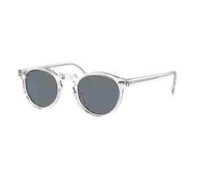 Oliver Peoples Unisex Sunglass OV5217S Gregory Peck Sun - Color del Marco: Cristal, Color de la Lente: Fotocromáticas azul