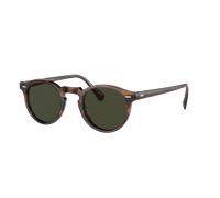 Oliver Peoples Unisex Sunglass OV5217S Gregory Peck Sun - Color del Marco: Tuscany y tortuga, Color de la Lente: G-15 Polarizadas