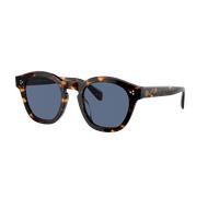 Oliver Peoples Unisex Sunglass OV5382SU Boudreau L.A - Color del Marco: DM2, Color de la Lente: Azul Oscuro